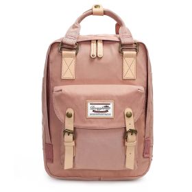 Doughnut Backpack Female College Style (Option: Pure Pink-Bare Bag)