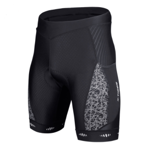 Men's Summer Quick Drying Breathable Lycra Cycling Shorts (Option: Shorts-XL)