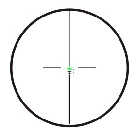 Maku metal sight 4x32 eating chicken outdoor sports quadruple lens (Option: HY9114 46style)