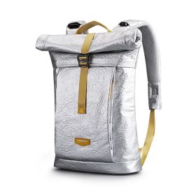 Outdoor Sports Backpack European And American Trend (Color: Silver)