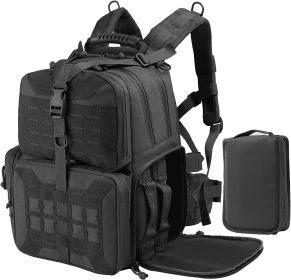 Outdoor Tactics Backpack Detachable Accessory Bag (Color: Black)