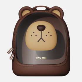 Children's School Bag Forest Backpack Lightweight (Option: Large Brown Bear)