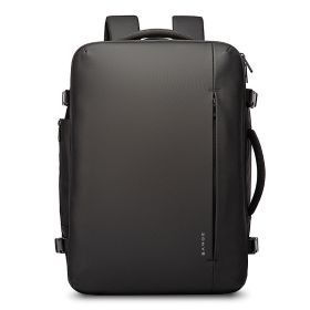 Bange Large Capacity Backpack Waterproof Men (Option: Black Small Size)