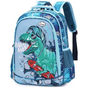 Children's Burden Reduction Spine Protection Dinosaur Backpack (Option: Dinosaur Single Bag)